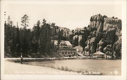 Sylvan Lake Hotel in the Black Hills Custer, SD Postcard Postcard Postcard