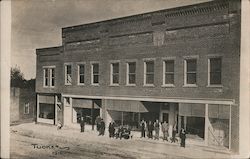 Smith's Hall (Now Noble County Library) Postcard