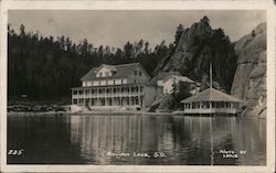 Sylvan Lake Hotel Custer, SD Leace Postcard Postcard Postcard