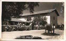 Church Mission San Mifuel Arch Angel Postcard