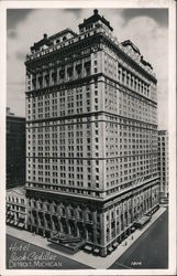 Hotel Book Cadillac Postcard