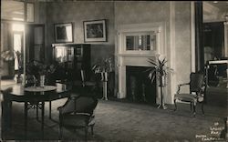 Ladies Parlor, Hotel Champlain Postcard