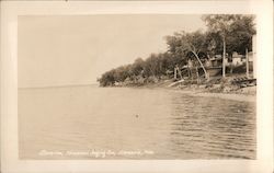 Lake Miltona, Minnesouri Angling Club Postcard
