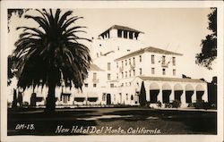 New Hotel Del Monte Monterey, CA Postcard Postcard Postcard