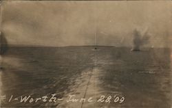 Target Practice, June 28, 1909 Postcard