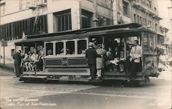 The World Famous Cable Car Postcard