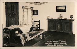Dining Room (Comedor) Case Adobe, Southwest Museum, Highland Park Postcard