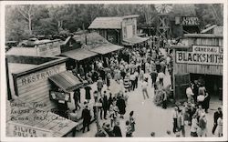 Ghost Town, Knott's Berry Farm Postcard