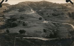 Topanga Canyon View Postcard