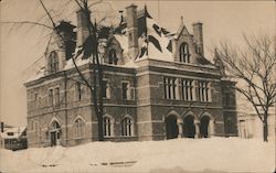 Post Office in Winter Concord, NH Postcard Postcard Postcard