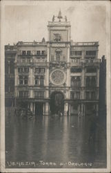 Torre dell'Orologio Venice, Italy Postcard Postcard Postcard