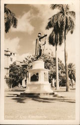 Statue of King Kamehameha Postcard