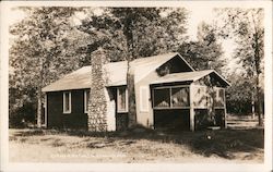 Cottage at Big Fish Inn Postcard