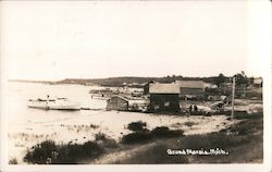 Lake Scene Grand Marais, MI Postcard Postcard Postcard