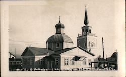 St. Michael's Cathedral Sitka, AK Postcard Postcard Postcard