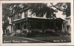 Bundy's Tourist House Bath, NY Postcard Postcard Postcard