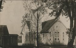 Baptist Church Sigourney, IA Postcard Postcard Postcard