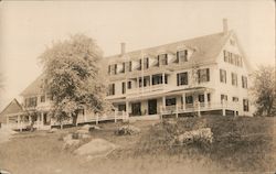 Burkehaven Hotel, Lake Sunapee Postcard