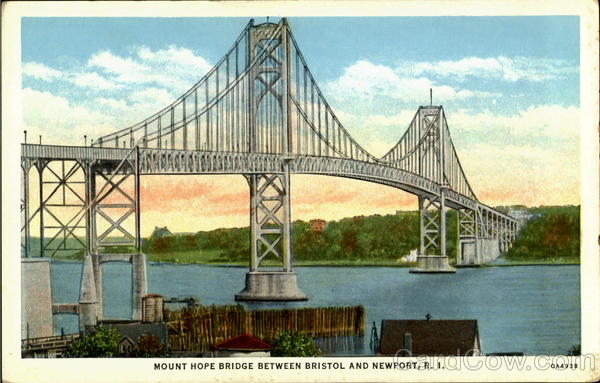 Mount Hope Bridge Portsmouth Rhode Island