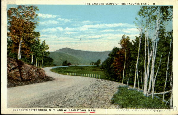 The Eastern Slope Of Te Taconic Trail Massachusetts
