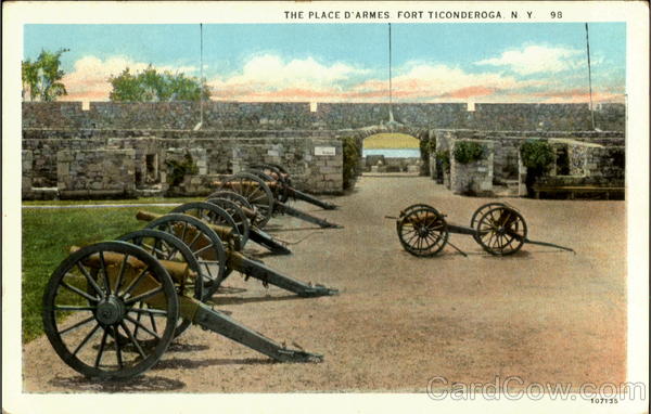 The Place D Armes Fort Ticonderoga New York