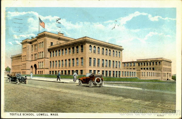 Textile School Lowell Massachusetts