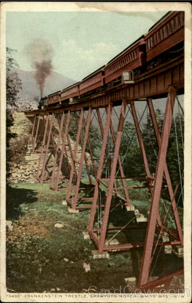 Frankenstein Trestle Crawford Notch New Hampshire