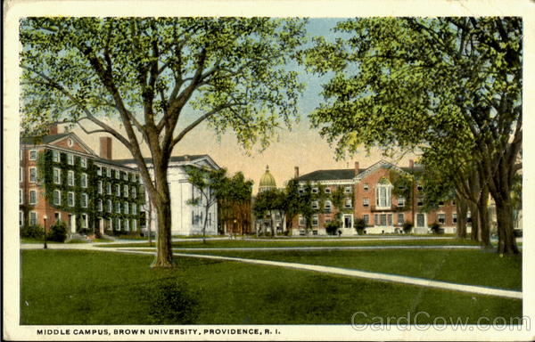 Middle Campus, Brown University Providence Rhode Island