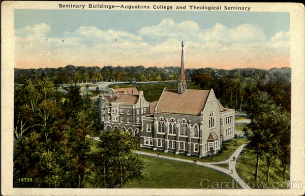 Seminary Buildings , Augustana College & Theological Seminary Rock Island Illinois