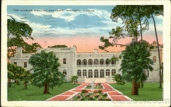 The Charles Ringling Residence Sarasota Florida