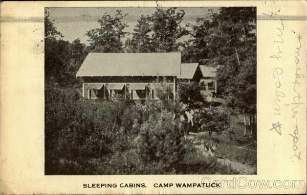 Sleeping Cabins Camp Wampatuck Plymouth County Massachusetts