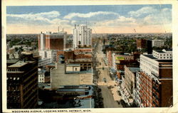 Woodward Avenue Postcard