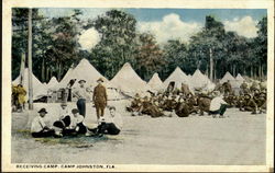 Receiving Camp Postcard