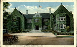 Houston Hall, University Of Penna Postcard