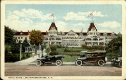 Hotel Weirs Winnipesaukee, NH Postcard Postcard