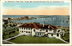 St. Petersburg Yacht Club Postcard