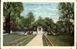 Horace White Park Postcard