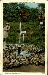 Gyantwaka Springs , Reservation Park Postcard