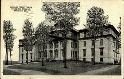 Alabama Presbyterian , Synodical College Anniston, AL Postcard Postcard