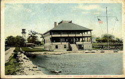 New Bedford Yacht Club, Padanaram Station Postcard