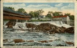 Amoskeag Falls Postcard