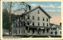 Lake View House Postcard