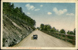 Mohawk Trail Massachusetts Postcard Postcard