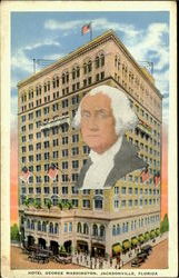 Hotel George Washington Jacksonville, FL Postcard Postcard