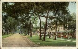 Ridgewood Hotel And Avenue Daytona Beach, FL Postcard Postcard