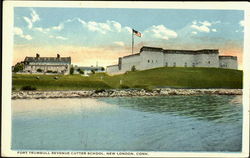 Fort Trumbull Revenue Cutter School Postcard
