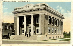 Clearwater City Hall Florida Postcard Postcard