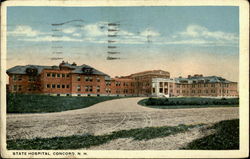 State Hospital Postcard