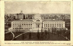 New National Museum Postcard