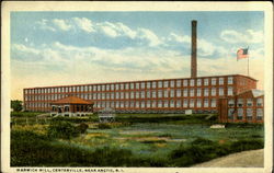 Warwick Mill Centerville, RI Postcard Postcard
